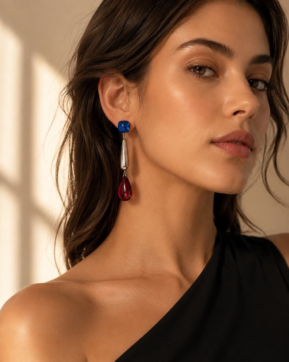Acrylic Water Drop Pendant Earrings 5