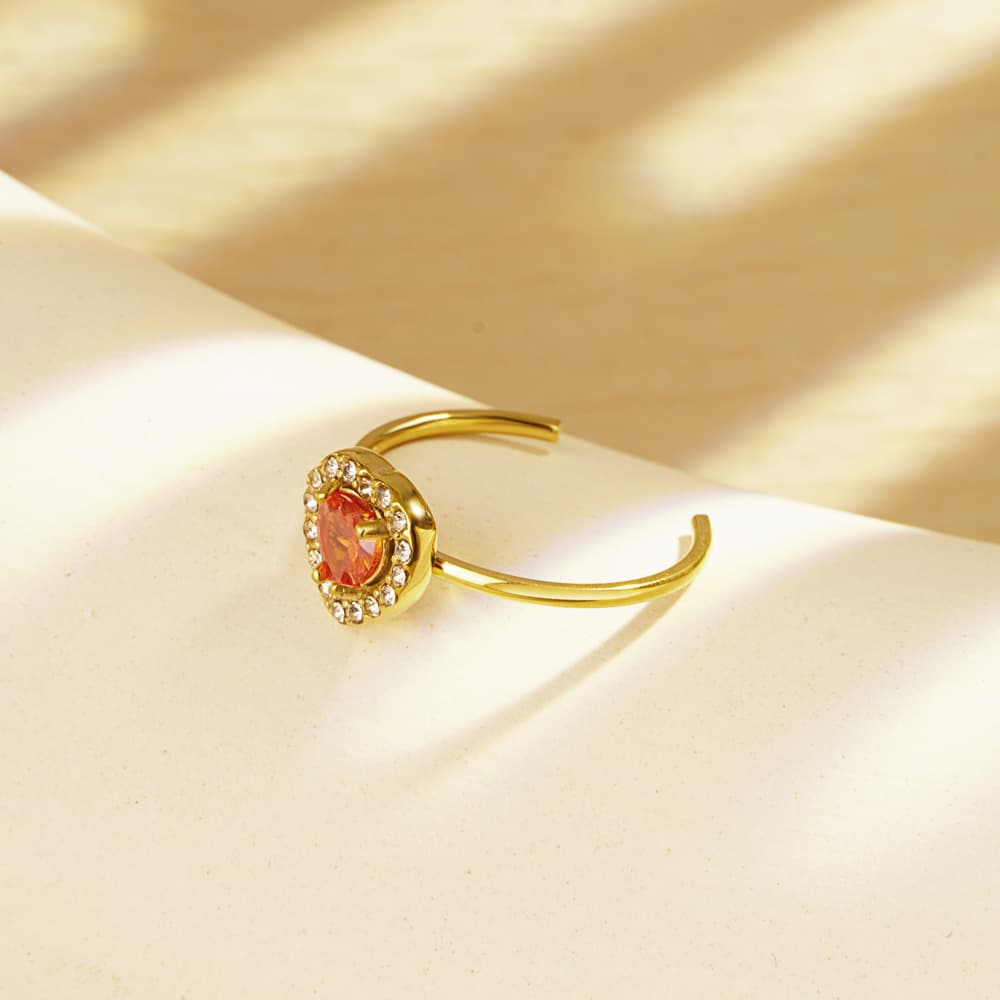 Heart Diamond Ring 5