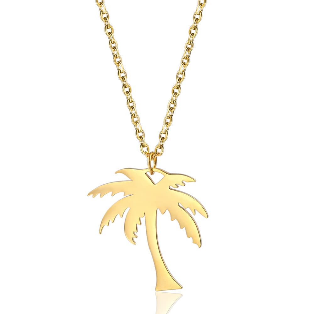Palm Tree Pendant Necklace 5