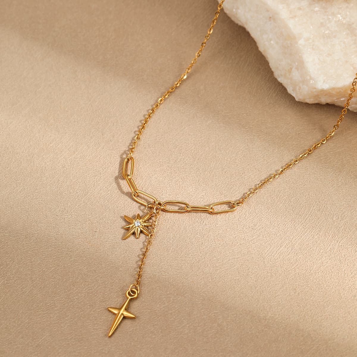 Star Diamond Necklace
